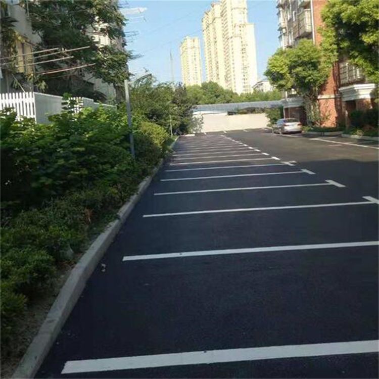 济水街道厂区划线